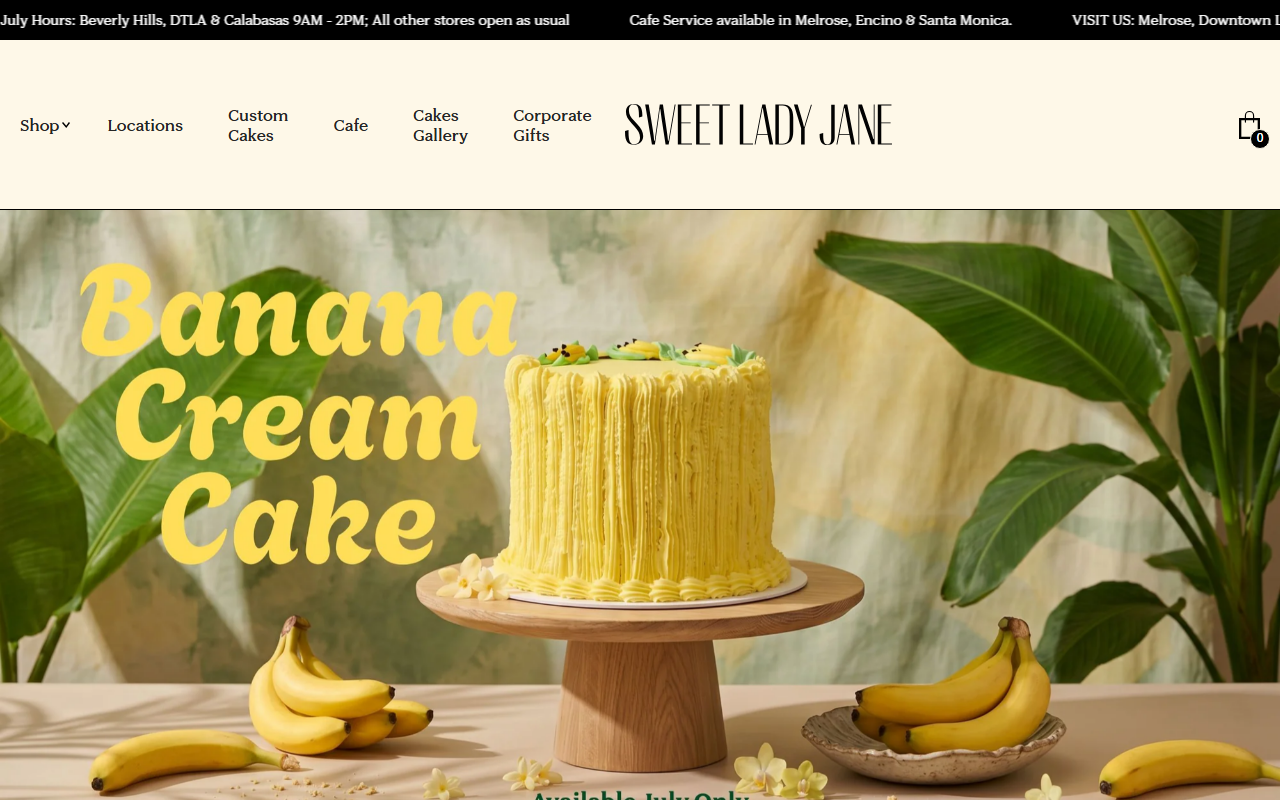 sweetladyjane.com — Local Bakery / Cafe